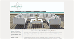 Desktop Screenshot of leisurecollections.com